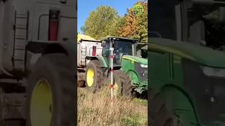 Am 🌽Mais fahren • Gut Hohen Luckow • Maishäckseln • Maisernte • Harvesting • John Deere [upl. by Edivad]