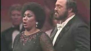 1983 MET100 GALAUn ballo in maschera Duet Act II  Verdi [upl. by Onaimad777]