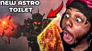 GMAN VS ASTRO TOILETS  skibidi toilet 72 part 2 REACTION [upl. by Hux251]