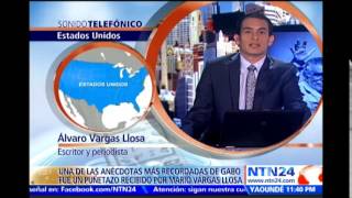 Álvaro Vargas Llosa asegura en NTN24 que el nombre de Gabo permanecerá en los siguientes siglos [upl. by Parish]