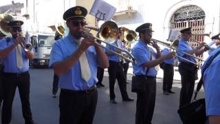 Montagano 2017 Festa di San Antonio  la banda musicale Citta di Nardo esegue Casellesina [upl. by Alisan748]