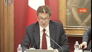 Giorgetti «Le rendite catastali aumenteranno per chi ha usato il Superbonus» [upl. by Cayla534]