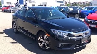 2016 Honda Civic EXT product walkaround  Whitby Oshawa Honda [upl. by Yolanthe]