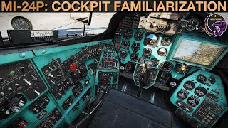 Mi24P Hind Cockpit Familiarization Guide  DCS WORLD [upl. by Ezana875]