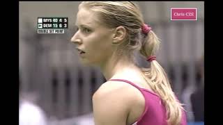 Elena Dementieva vs Anastasia Myskina 2006 Tokyo SF highlights [upl. by Gierk]