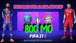 COMMENT INSTALLER FIFA 21 SUR ANDROID how to install FIFA 21 on Android FIFA ANDROID [upl. by Je]