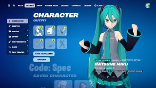 Fortnite x Hatsune Miku [upl. by Melva]