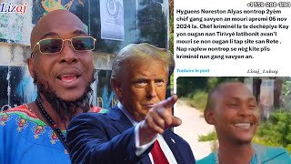 Haitien sou Trump ki genyen 2èm Chef Gang Noutròp savien mouri Bòkò manje l [upl. by Adiaros]