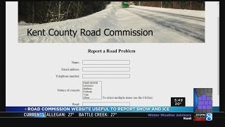 Report snow and ice in Kent Co through website [upl. by Randall249]