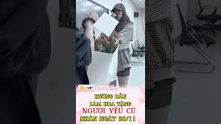 Hướng dẫn làm hoa tặng người yêu cũ nhân ngày 2011 shorts okvip okvipxuhuong [upl. by Ahsauqal565]