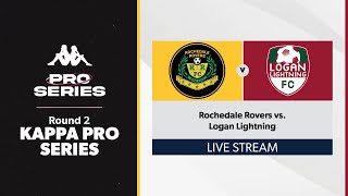 Kappa Pro Series Round 2  Rochedale Rovers vs Logan Lightning [upl. by Nnelg448]