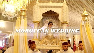 TRADITIONAL MOROCCAN WEDDING  VLOG [upl. by Nedroj913]