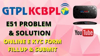 GTPL ONLINE RECHARGEGTPL KCBPL E51 problem amp solution gtpl kcbpl set top box ekyc [upl. by Aticilef]