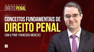 Conceitos Fundamentais de DIREITO PENAL  Prof Francisco Menezes [upl. by Llenad]