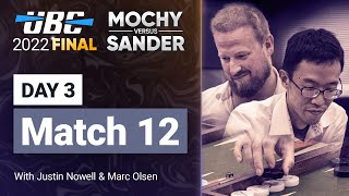 UBC 2022 Final MOCHY vs SANDER Match 12 Backgammon [upl. by Becket364]