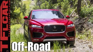 2017 Jaguar FPace Mild OffRoad Review A New Cat for all Seasons [upl. by Janot]