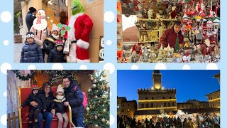 Vi porto a Montepulciano🎄Bancarelle natalizie e Castello di Babbo Natale🎅🏻 [upl. by Thomasine]