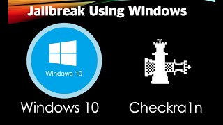 Jailbreak CheckRa1n on Windows No Need Bootable Usb and Mac os [upl. by Alcock]