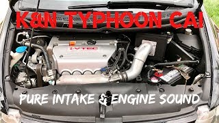 2007 Honda Civic Si EngineIntake Sound [upl. by Eirol]