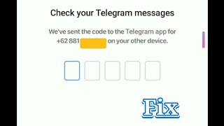 Fix quotOther Devicequot Telegram OTP [upl. by Nievelt]