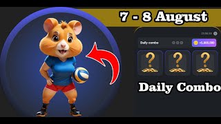 Hamster Kombat Daily Combo For 78 August [upl. by Egdirdle738]