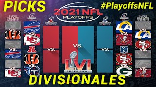 PICKS NFL RONDA DIVISIONAL 🏈🇺🇸 4 JUEGAZOS DE PRONÓSTICO MUY RESERVADO  ANÁLISIS  DATOS Y PICKS [upl. by Hynda894]