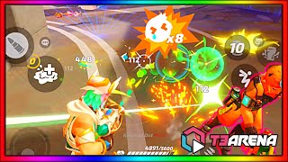 T3 Arena Johnny Jet Gameplay NEW Emerald Skin is AWESOME [upl. by Eifos]