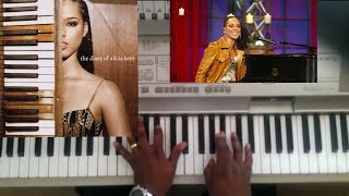 Alicia Keys  Diary tutorial [upl. by Ettenuahs]