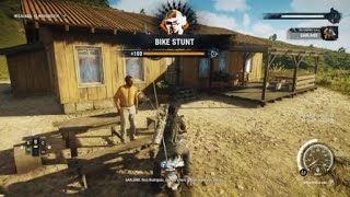 Just Cause 4 El Bosquecito bike stunt easy method [upl. by Chucho]