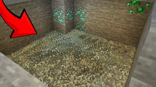 Simple Way for Silverfish Mining in Survival Mode minecraft [upl. by Mariano780]