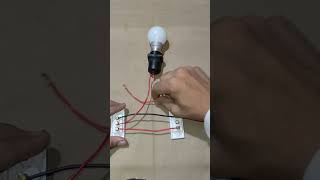 TWO WAY SWITCH WIRING  TWO WAY SWITCH CONNECTION [upl. by Ylahtan]