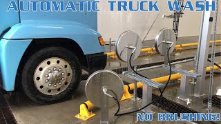 Automated Vehicle Wash System  Big Truck Wash  HydroChem Systems  No Brushing [upl. by Kciregor]