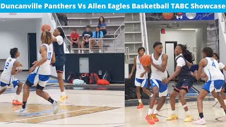 Sudden Death OT  Duncanville Vs Allen Basketball TABC Showcase [upl. by Akehsar]