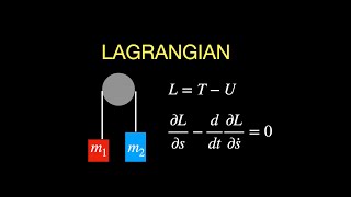 The Atwood Machine with Lagrangian Mechanics [upl. by Setsero753]