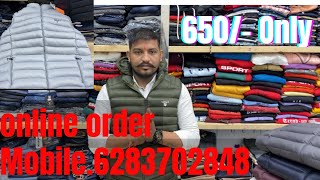 half sleeve jacketGANT Premium Quality 650rs Only [upl. by Genesa970]