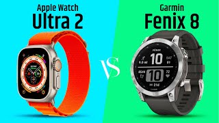 Garmin Fenix 8 vs Apple Watch Ultra 2  New Champion [upl. by Svoboda]