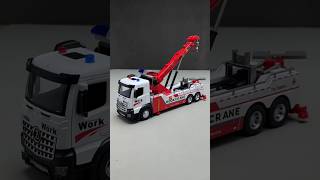 118 Alloy ObstacleClearing amp Rescue Wrecker Truck Diecast Model with Dual Hook amp Realistic Details [upl. by Gussie]