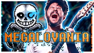 MEGALOVANIA  Undertale METAL Guitar Cover  FamilyJules [upl. by Nerreg]