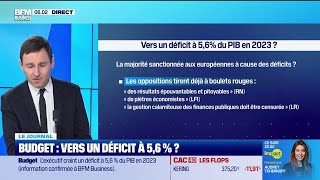 Budget vers un déficit à 56 [upl. by Nniw]