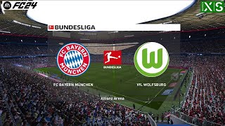 FC 24  Bayern Munich vs Wolfsburg  Bundesliga 2324  Full Match [upl. by Jo Ann]