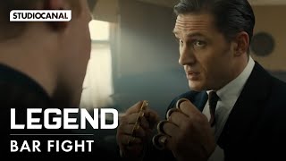 LEGEND  Bar Fight Scene  Starring Tom Hardy [upl. by Yahsram]