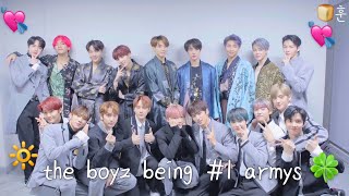 the boyz being bts fanboys for 7 minutes straight [upl. by Rebma]