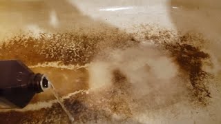 How to Remove Hard Water Stains From Bathtub No Scrubbing [upl. by Cooperman]