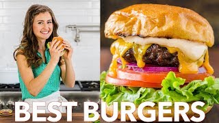 Ultimate Juicy Burger Recipe  Perfect Burgers Every Time 🍔 [upl. by Feeley]