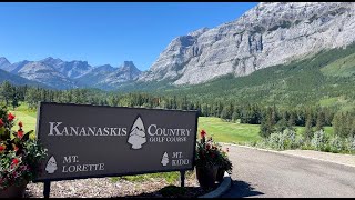 Kananaskis Country Golf Course Part I Mt Lorette [upl. by Nawed732]