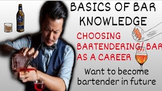 TOP Bartending Basics Guide for Beginners  food and beverage service [upl. by Smith]