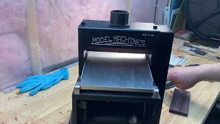 Model Machines Thickness Sander Drum Sander [upl. by Nancee553]