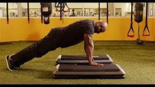 What Does a Deep PushUp Do for the Back Muscles  Exercise Techniques [upl. by Enowtna]