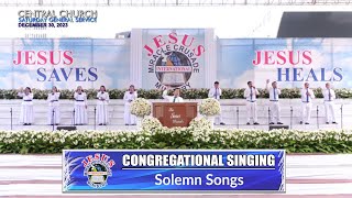 JMCIM  Congregational Singing  Solemn Songs  December 30 2023 [upl. by Nama]