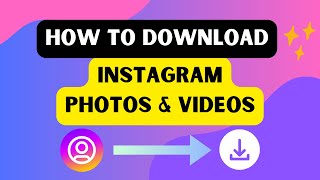 How to Download Instagram photos and video new update Quick and Updated [upl. by Efthim]